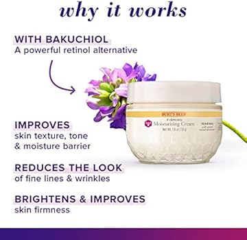 burt's bees firming moisturizer