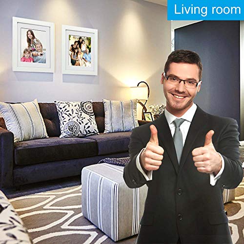 Memory Island 8x10 Picture Frames with 5x7 Mat,4 Pack Gallery Frames