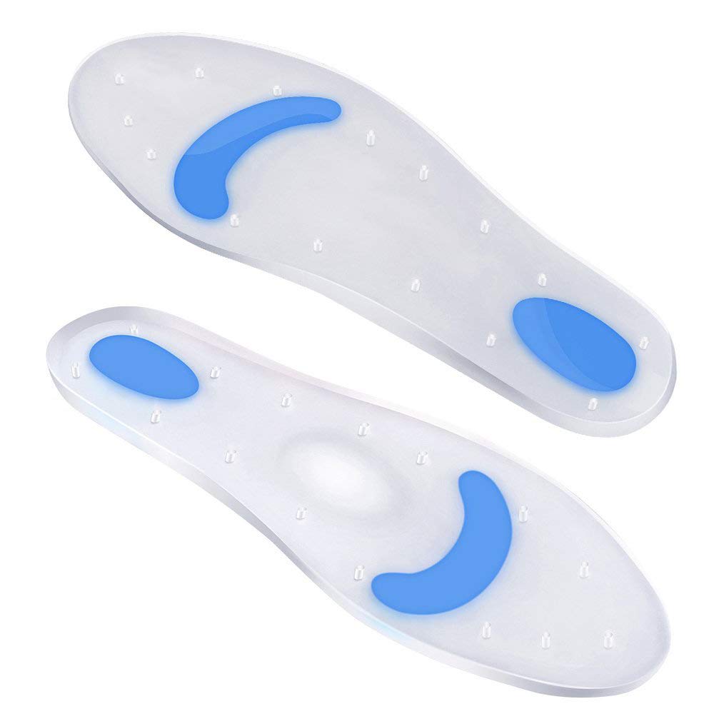 Amazon [Vigrant] インソール, 足底筋膜炎 踵骨棘 アキレス腱炎 衝撃吸収 痛み緩和 疲労予防 抗菌防臭 立ち仕事 ランニング スポーツ インソール1足入り