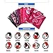 Toes Home Outdoor Magic Headbands Bandana Scarf Neck Gaiter Hairwraps Face Mask UV Resistence Seamless Headwear 9PCS
