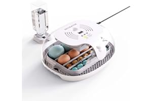 GENERIC HOWOOIUA 16 Egg Incubator - Automatic Egg Turner, Temperature Control, Built-in Candler, Auto Water Refill for Hatching Chicken Eggs