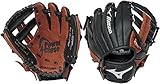 Mizuno Prospect Baseball Glove, Black, Youth/Kids, 9