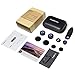 iPhone Camera Lens Kit,5 in 1 Kaiess 120° Super Wide Angle Lens + 15X Macro Lens + 2X Telephoto Lens + 198° Fisheye Lens + Kaleidoscope Lens for iPhone X/8/7/6/6s plus,Samsung and Most Smartphone