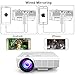 [Latest Upgrade] 3500Lumens Mini Projector, Full HD 1080P 170″ Display Supported, PS4,TV Stick, Smartphone, USB, SD Card Supported, Great for Home Theater Moviesthumb 1