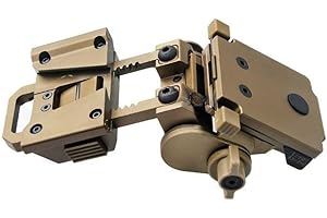 WOKYO Helmet Mount Night Vision Goggles Nylon NVG Tactical Helmet Mount Adjustable Full Nylon Tactical Helmet Mount for L4G24 Nvg Mount