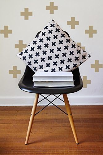 Swiss Cross Wall Decal, Plus Sign Decal, Geometric Wall Pattern, Swiss Cross Wall Pattern, Modern Nursery Decor, Dorm Decor, Classroom Decor