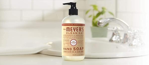 MRS. MEYER’S CLEAN DAY HAND SOAP, OAT BLOSSOM SCENT, 12.5 FL OZ BOTTLE