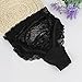 BleuMoo Women Ladies Sexy Lace G-string Briefs Panties Thongs Lingerie Hip Hip Hollow Underwear Knickers (L)