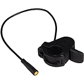 LGEGE Thumb Throttle for BAFANG Motor Kit - 300x Finger Speed Accelerator Compatible with BAFANG Mid Drive Electric Bike, Waterproof 3PIN Female Plug for BBS01 BBS02 BBSHD Motor eBike