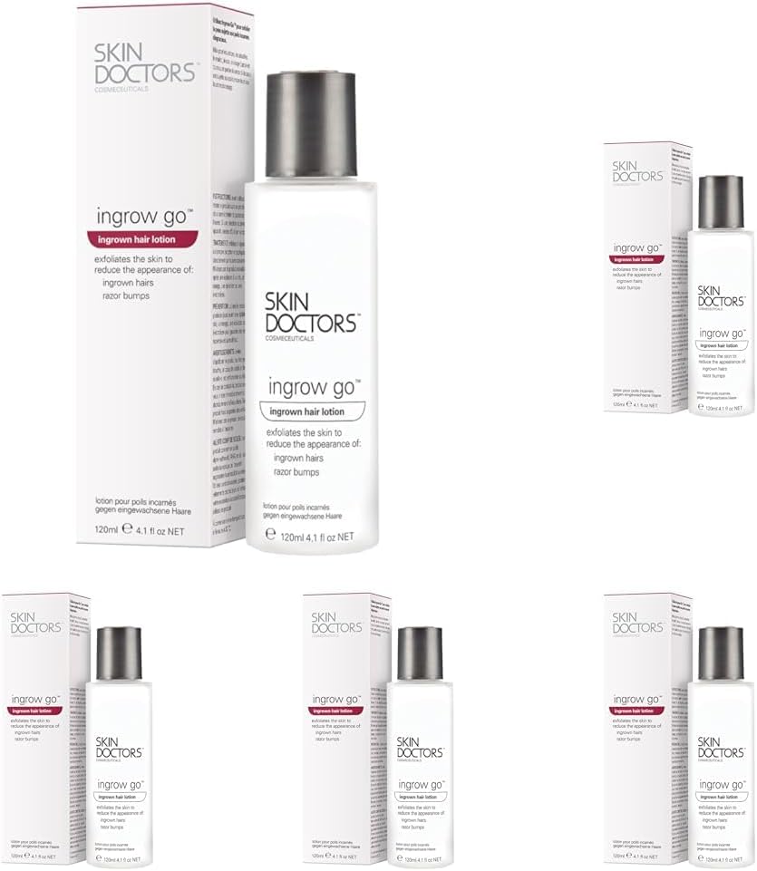 Skin Doctors Ingrow Go 120ml Pack of 5 Brand New Lot