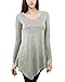 ZANZEA Women's Solid Slim Long Sleeve Irregular Hem Tunic Tops Shirt Mini Dress