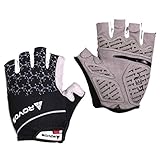 ROVOS Men Bicycle Gloves Half Finger Gel Padded Breathable Sports Bicycle Gloves