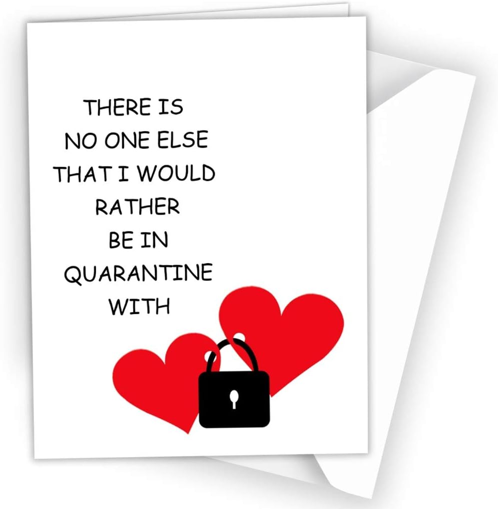 Funny Virus Anniversary Birthday Card Wife Husband Boyfriend Girlfriend Lockdown Quarantine 309 Amazon Co Uk Office Products
