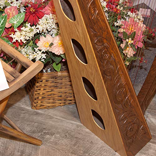 image for Roosebeck 29-String Minstrel Harp w/Chelby Levers - Walnut