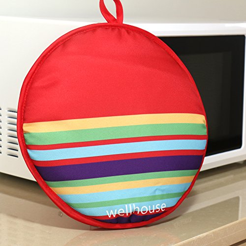 wellhouse Tortilla Warmer 12 Inch Insulated MicrowaveSafe Fabric Pouch
