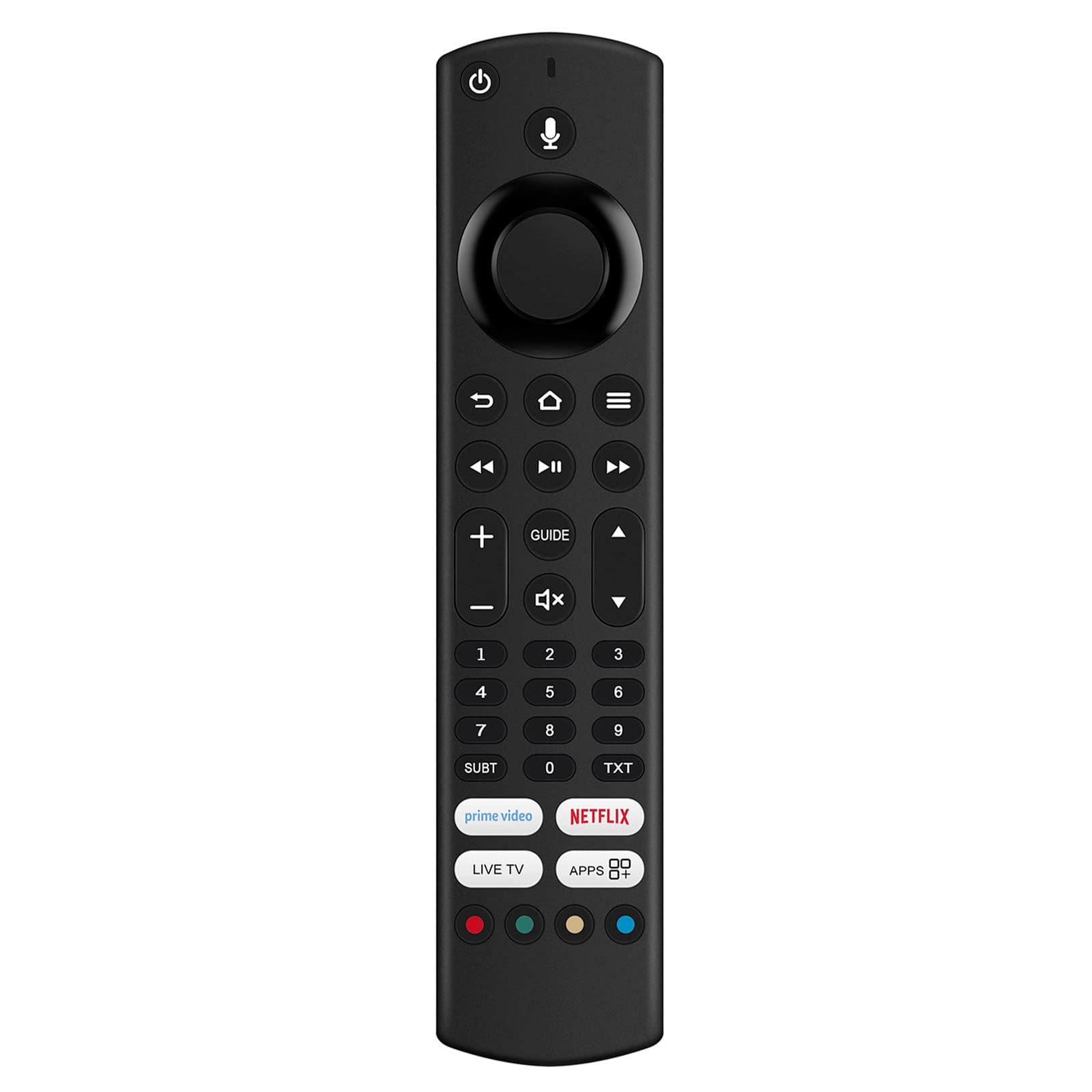 VINABTY RM-C3253 Replaced Voice search Remote Control Compatible with JVC TV Edition Smart 4K HDR LED TV LT-40CF890 LT-43CF890A LT-55CF890 LT-65CF890 LT-49CF890 LT-50CF890 LT-43CF890
