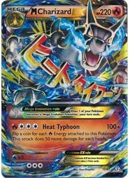 Amazon Com Pokemon Card Xy Break 20th Anniversary M Charizard Ex 091 087 Sr Cp6 1st Japan Toys Games