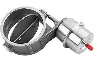 Vacuum Activated Exhaust Cutout Car Exhaust Control Valve Boost Vacuum Activated Exhaust Cutout/Dump 3inch (Open Style)