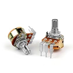 ELCOKITEX 8Pcs B100K Linear Taper Rotary