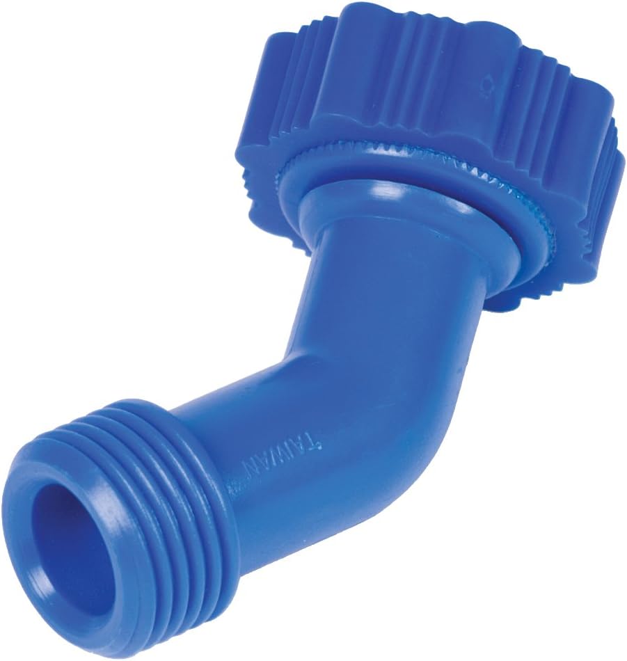 Aqua Pro Hose Elbow, 45Degree, 1 Card Garden & Outdoor