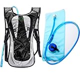 Hydration Backpack--Juboury Water Rucksack Bladder Bag for Running Hiking Cycling and Any Other Outdoor Sports with Free 2L TPU Hydration Bladder