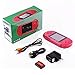 Handheld Game Console,YANX Classic 16bit Portable Video Game Console Game Player With Two Cartidiges Built in 100+ Games Christmas Halloween XMAS Birthday Gifts for Boy Kids Children-Red