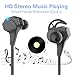 APIE Wireless Sports Bluetooth Headphones Noise Cancelling Sweatproof Running Stereo Microphone Earphones Earbuds Smartphones