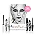 400x Silk Fiber Lash Mascara - Best for Thickening & Lengthening Eyelashes - Premium Quality, Last All Day, Waterproof, Smudge proof, Hypoallergenic - Includes Carry Case