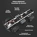 Graces Dawn Remote Control Car, Terrain RC Cars, Electric Remote Control Off Road Military Truck, 1/16 2.4G 4WD Off-Road RC Military Truck Rock Crawler Army Car (Gray)