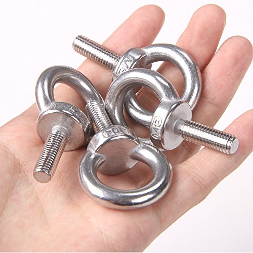 CheroCar Hard Top Quick Removal Fastener Thumb Screws Bolts Tie Down Anchor for Jeep Wrangler Accessories Sports Sahara Freedom Rubicon X & Unlimited YJ TJ LJ JK JL 2/4Door 1987-2020 (Metal 8PACK) ... - Thumbnail 6