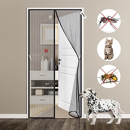 سعر Fly Screens for Doors, Heavy Duty Patio Insect Door Screen, 100 x