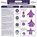 Disney Kids Umbrella and Poncho Raincoat Set, Minnie Mouse/Moana/Vampirina Girls Rain Wear For Toddler 2-3 or Kids 4-7