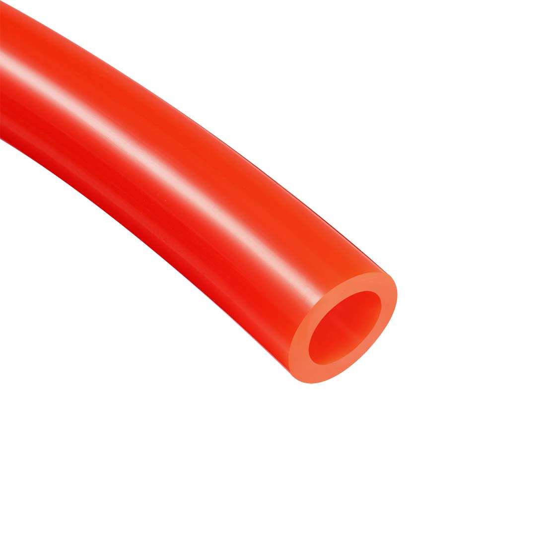 sourcing map Pneumatic Air Tubing, 10mm OD x 6.5mm ID 10 Meters 32ft PU Polyurethane Air Compressor Tube Hose Pipe Orange