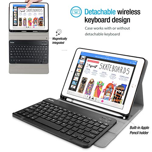 1 ProCase+Keyboard+Lightweight+Magnetically+Detachable
