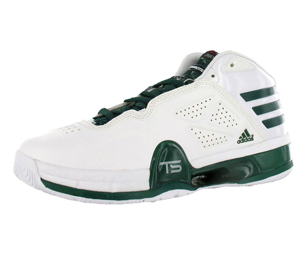 Adidas TS Lightning Creator NCAA Men's Basketball Shoes Size US  Regular Width, Color White/Green