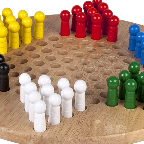 East Village Chinese Checkers Set 15"