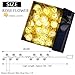 Rose Lights, Rose Flower Fairy String Light with 2 Optional Colors, 10ft 20 LEDs Battery Operated Night Light with Remote Control for Kids Bedroom, Mirror, Walls, Windows, Wedding (White&Yellow)