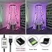 Abtong Fairy String Lights USB Powered 5M 16.4ft Color Changing LED Fairy Lights with APP Sync Music Starry Lights Bluetooth Plug in RGB LED String Light Waterproof Wire String Light for Bedroom Patio