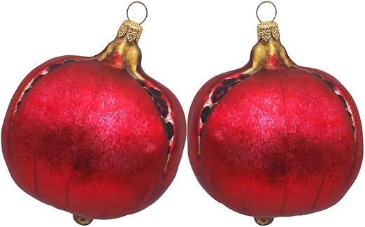 2 X Grenade Décoration Boules De Décoration De Noël Et