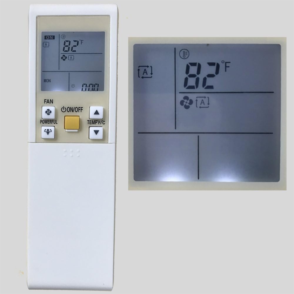 Replacement Daikin Air Conditioner Remote Control For ...