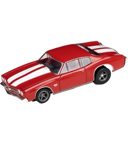 Amazon.com: AFX 22087 Mega-G+ 1972 Chevelle SS454 Black HO Slot