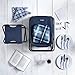 VonShef 2 Person Blue 2 in 1 Picnic Backpack Hamper & Stool with Cooler Bag & Tableware - Complete with Stand Alone Stool