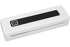 FTVOGUE Portable Wireless Bluetooth Printer Supports 5 Paper Sizes for Travel, Silent Compact Printer for Clients & Students