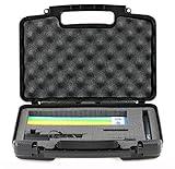 Life Made Better Storage Organizer - Compatible with 3Doodler Create 3D Pen and Fits Plastic Strands & All Accessories - Customizable & Durable Carrying Case - Black