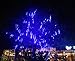 Alkbo Blue Color Meteor Shower Rain Lights Waterproof String for Wedding Party Christmas Xmas Decoration Tree Party Garden Xmas String Light Outdoor 8 Tube