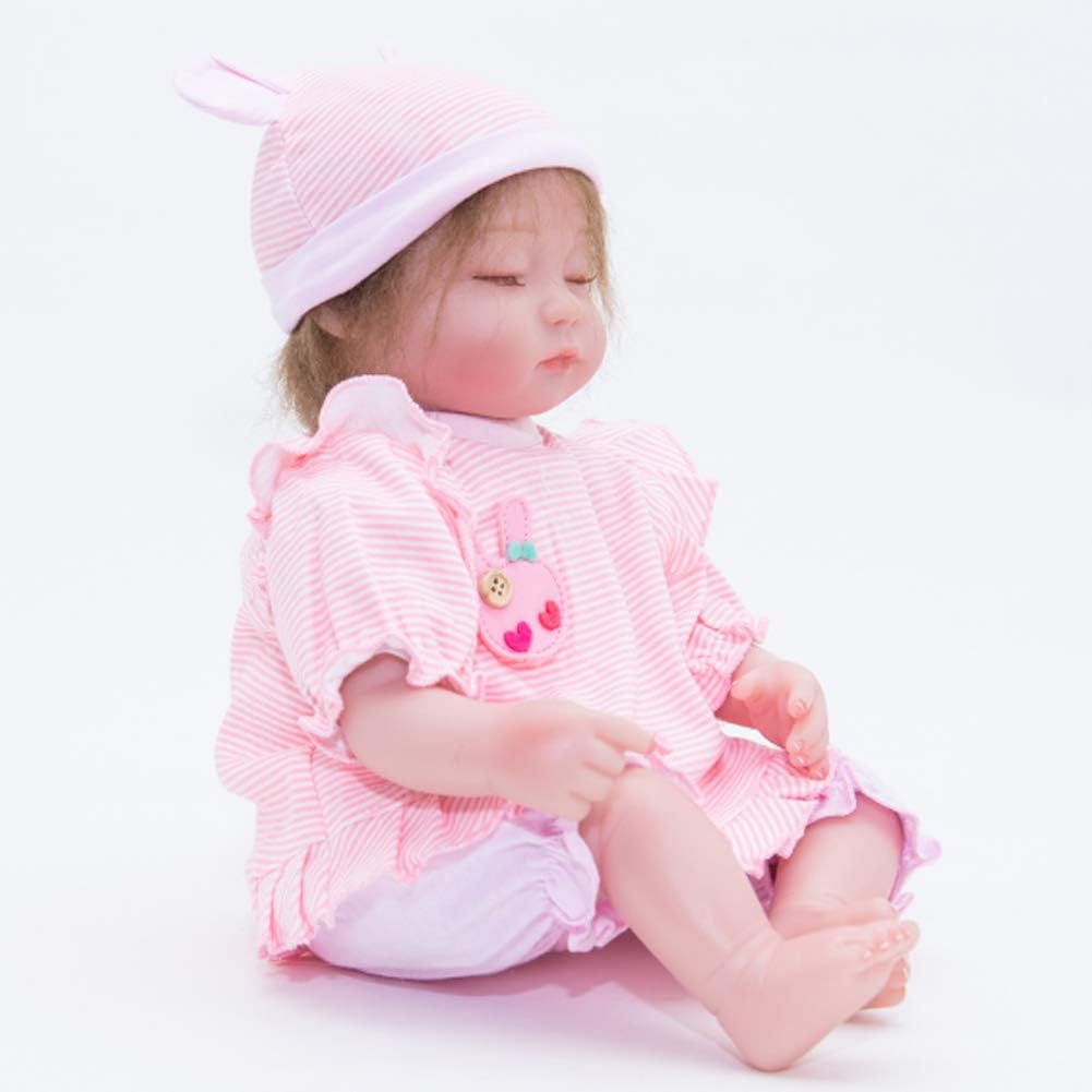 Prezzo Reborn Baby Doll 55cm Realistico cercando Appena Nato Realistico Silicone Vinyl Bel Regalo di Compleanno Natale Gift Dolls Offerte
