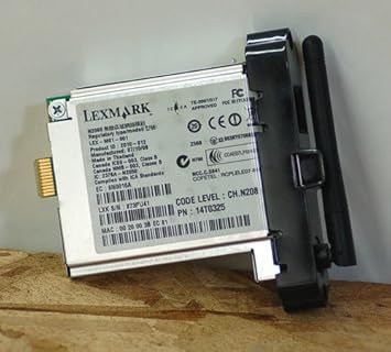 lexmark wireless adapter