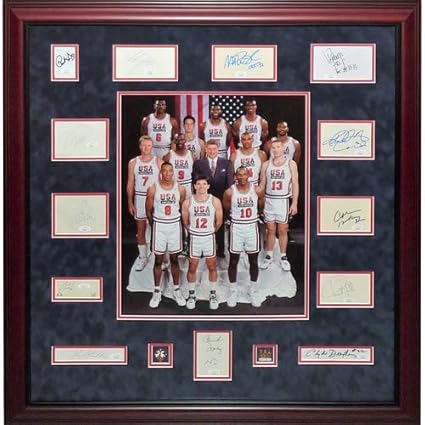 1992 dream team signed basketball