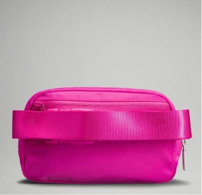 lululemon Everywhere Belt Bag 1 Litre (Stacked Jacquard Black Cherry Nocturnal Teal)