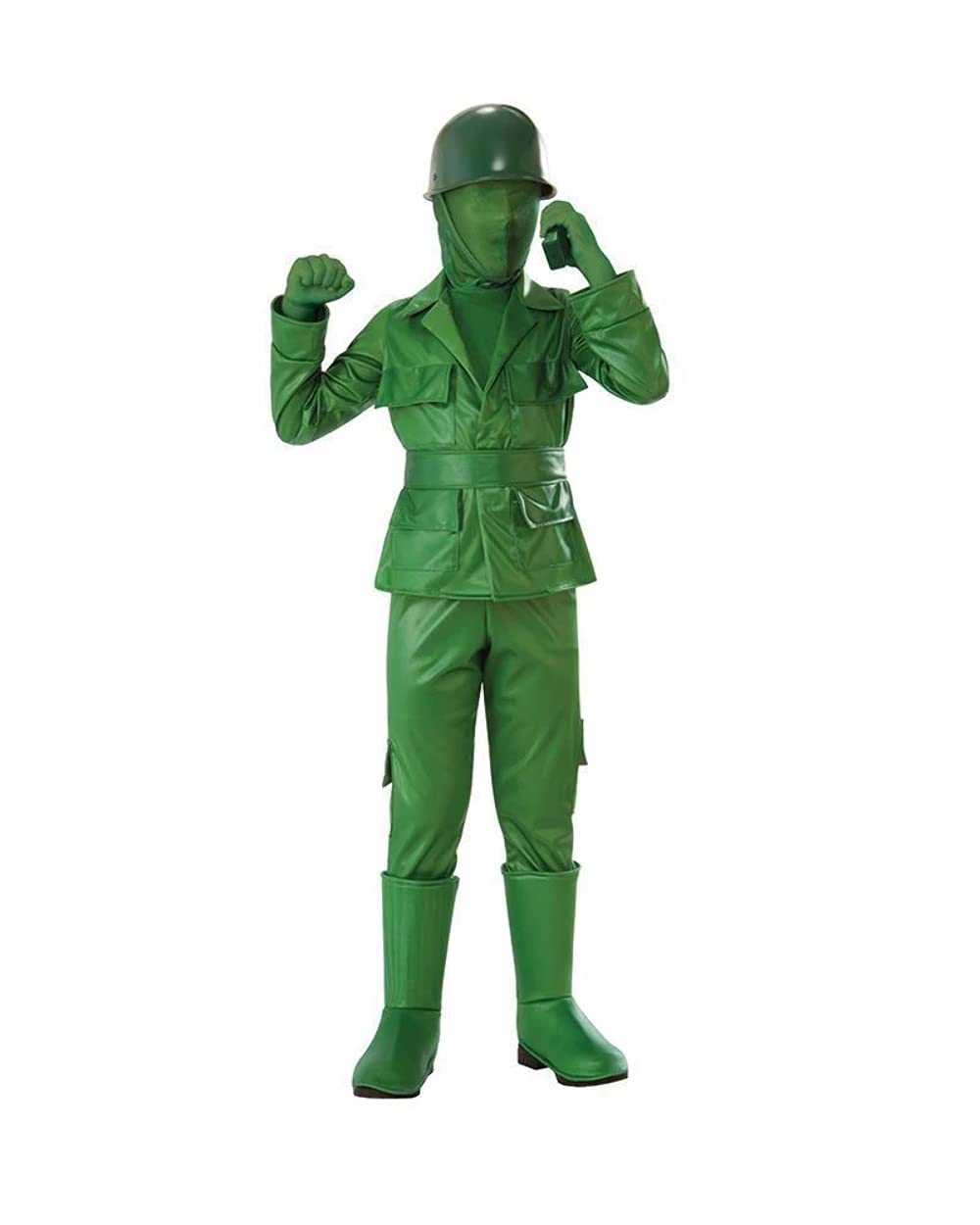 Photo 1 of Rubies Green Army Boy Costume for Kids, Boy's Medium